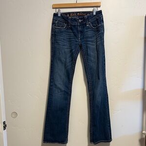 Rock Revival Women's Dark Blue Boot Cut Jeans